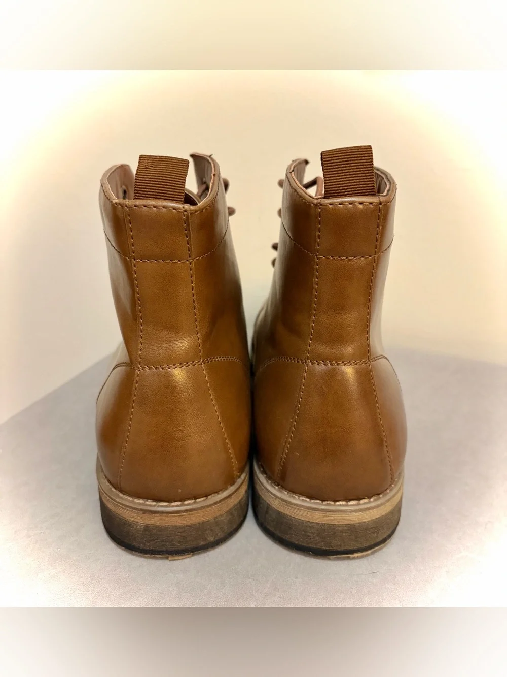 Men’s Perry Ellis Portfolio Boots Kinney Brown Size 13